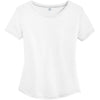 Alternative Apparel Women's White Backstage Vintage 50/50 Tee