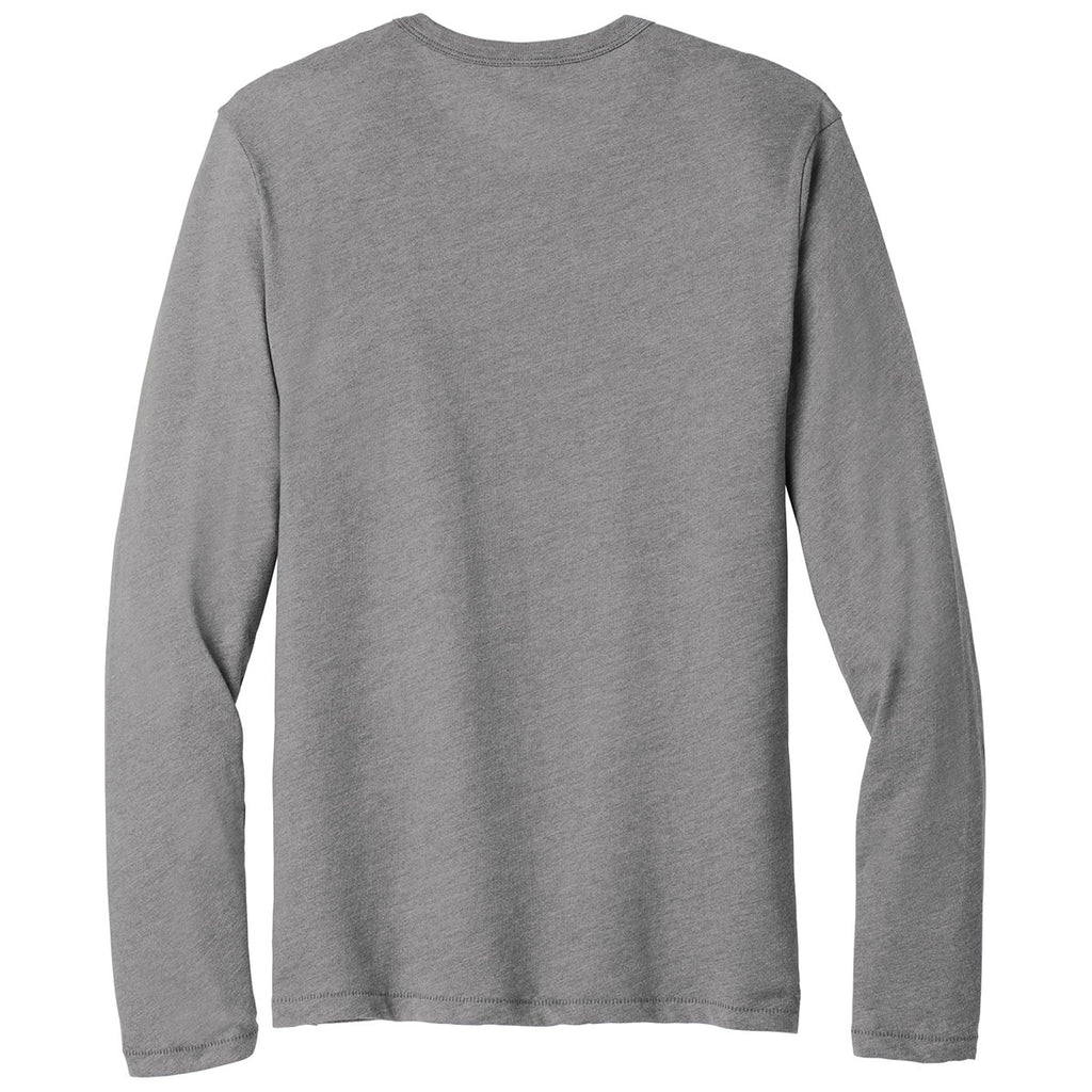 Alternative Men's Smoke Grey The Keeper Vintage 50/50 Long Sleeve Tee