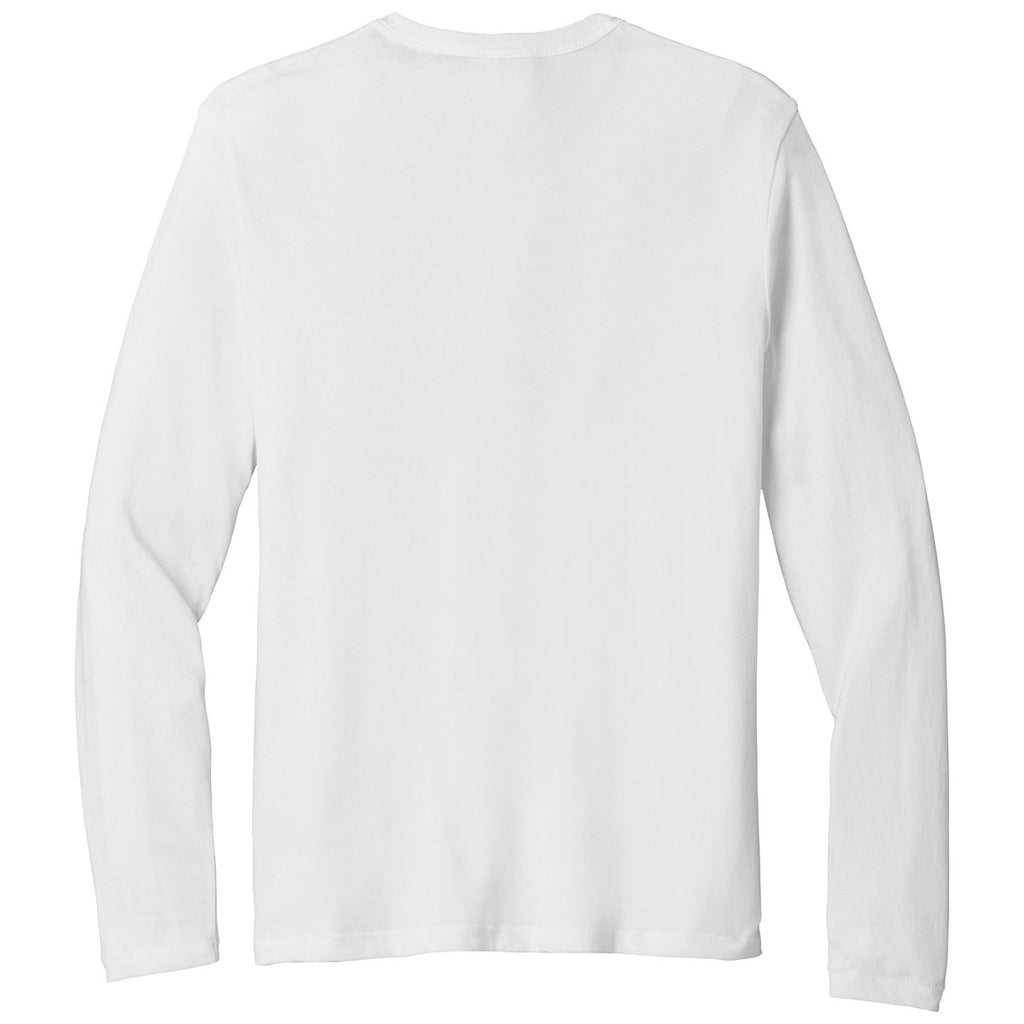 Alternative Men's White The Keeper Vintage 50/50 Long Sleeve Tee