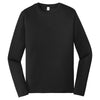 Alternative Apparel Men's Black Rebel Blended Jersey Long Sleeve Tee