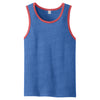 Alternative Apparel Men's Heather Rich Royal Rebel Blended Jersey Tank