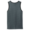 Alternative Apparel Men's Heather Deep Charcoal/Black Rebel Blended Jersey Tank