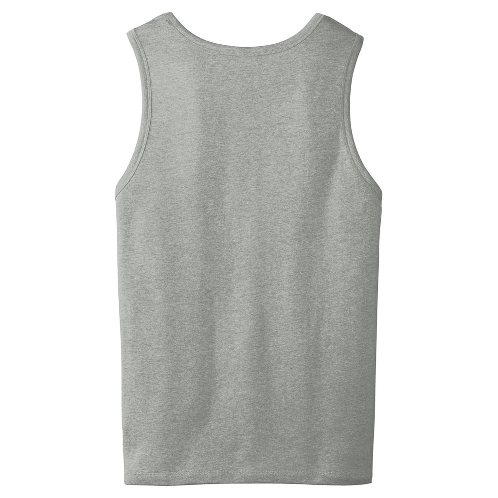 Alternative Apparel Men's Heather Grey Rebel Blended Jersey Tank