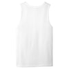 Alternative Apparel Men's White Rebel Blended Jersey Tank