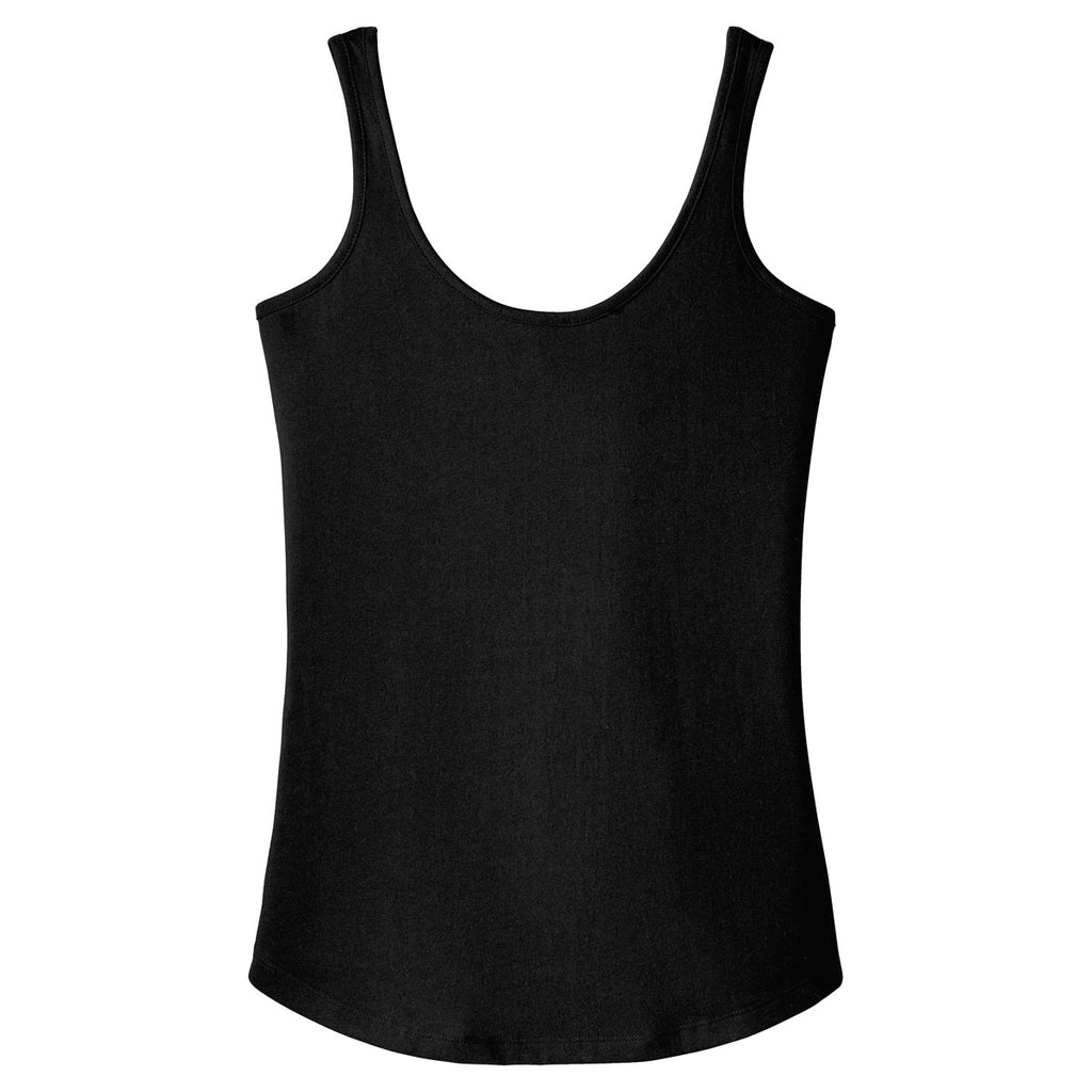 Alternative Apparel Women's Black Runaway Blended Jersey Tank