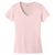 Alternative Apparel Women's Heather Rose Quartz Runaway Blended Jersey V-Neck Tee