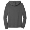 Alternative Apparel Men's Heather Deep Charcoal Indy Blended Fleece Zip Hoodie