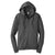 Alternative Apparel Men's Heather Deep Charcoal Indy Blended Fleece Zip Hoodie