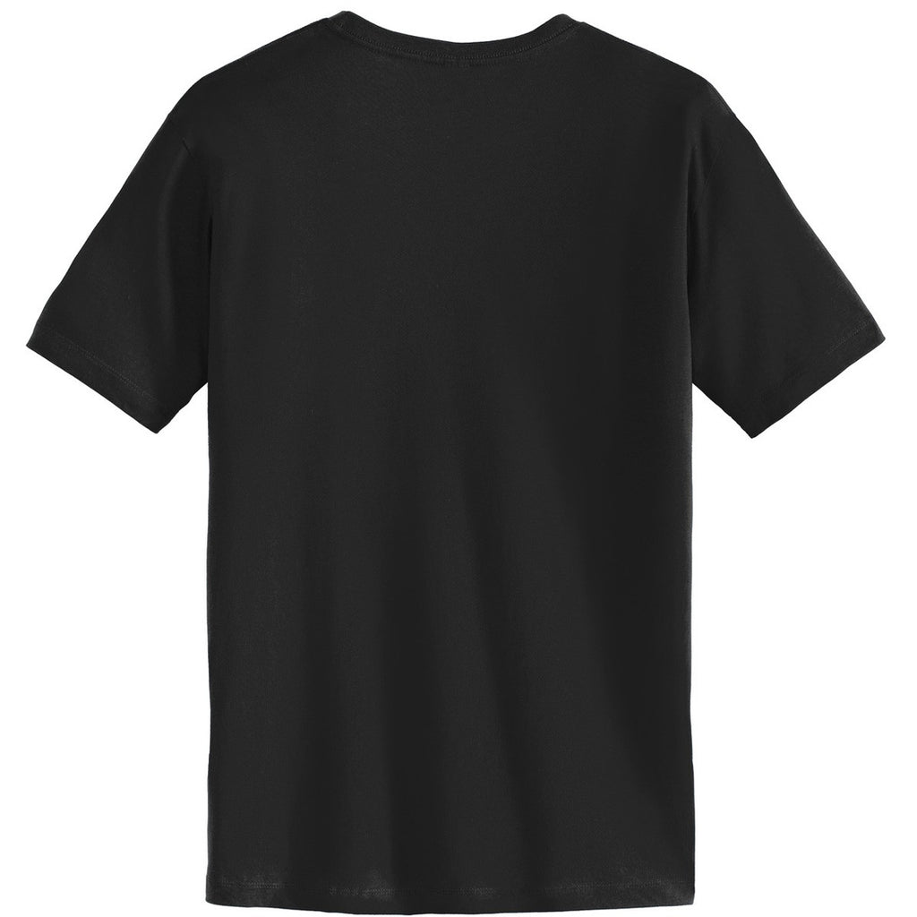 Alternative Apparel Men's Black Heirloom Crew T-Shirt