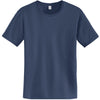 Alternative Apparel Men's Light Navy Heirloom Crew T-Shirt