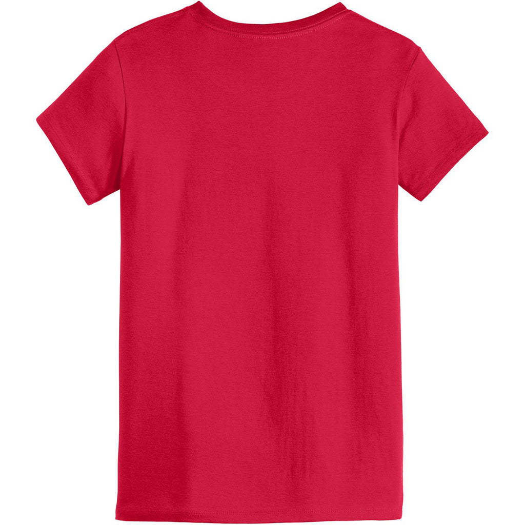 Alternative Apparel Women's Apple Red Legacy Crew T-Shirt