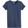 Alternative Apparel Women's Light Navy Legacy Crew T-Shirt