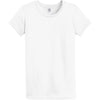 Alternative Apparel Women's White Legacy Crew T-Shirt