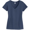 Alternative Apparel Women's Light Navy Legacy V-Neck T-Shirt