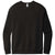 Alternative Apparel Men's Black Washed Terry Champ Pullover