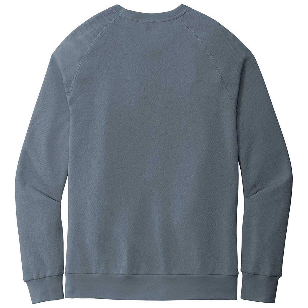 Alternative Apparel Men's Washed Denim Washed Terry Champ Pullover