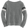 Alternative Apparel Women's Grey Maniac Sport Eco-Fleece Sweatshirt