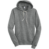 Alternative Apparel Men's Grey Challenger Eco-Fleece Pullover Hoodie