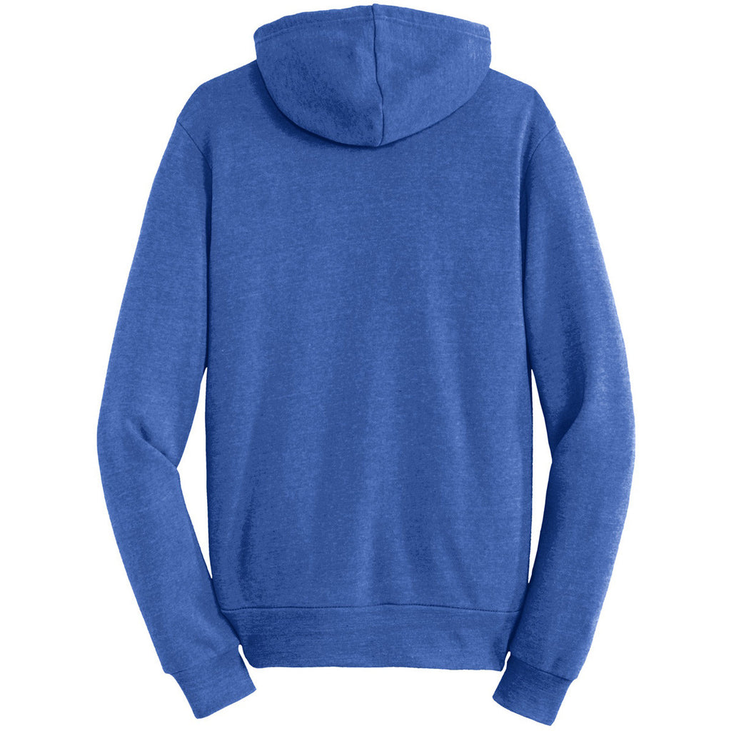 Alternative Apparel Men's True Pacific Blue Challenger Eco-Fleece Pullover Hoodie