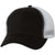 Sportsman Black/White The Duke Washed Trucker Cap