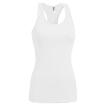 Expert Women's White Endurance Racerback