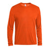 Expert Men's Safety Orange Long Sleeve Tee