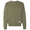 Champion Men's Green Luck Heather Originals Sueded Fleece Crewneck