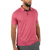 UNRL Men's Pastel Pink Azaleas Polo