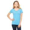 Bella + Canvas Women's Aqua Triblend Short-Sleeve T-Shirt