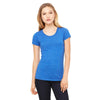 Bella + Canvas Women's True Royal Triblend Short-Sleeve T-Shirt