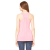 Bella + Canvas Women's Neon Pink Flowy Racerback Tank