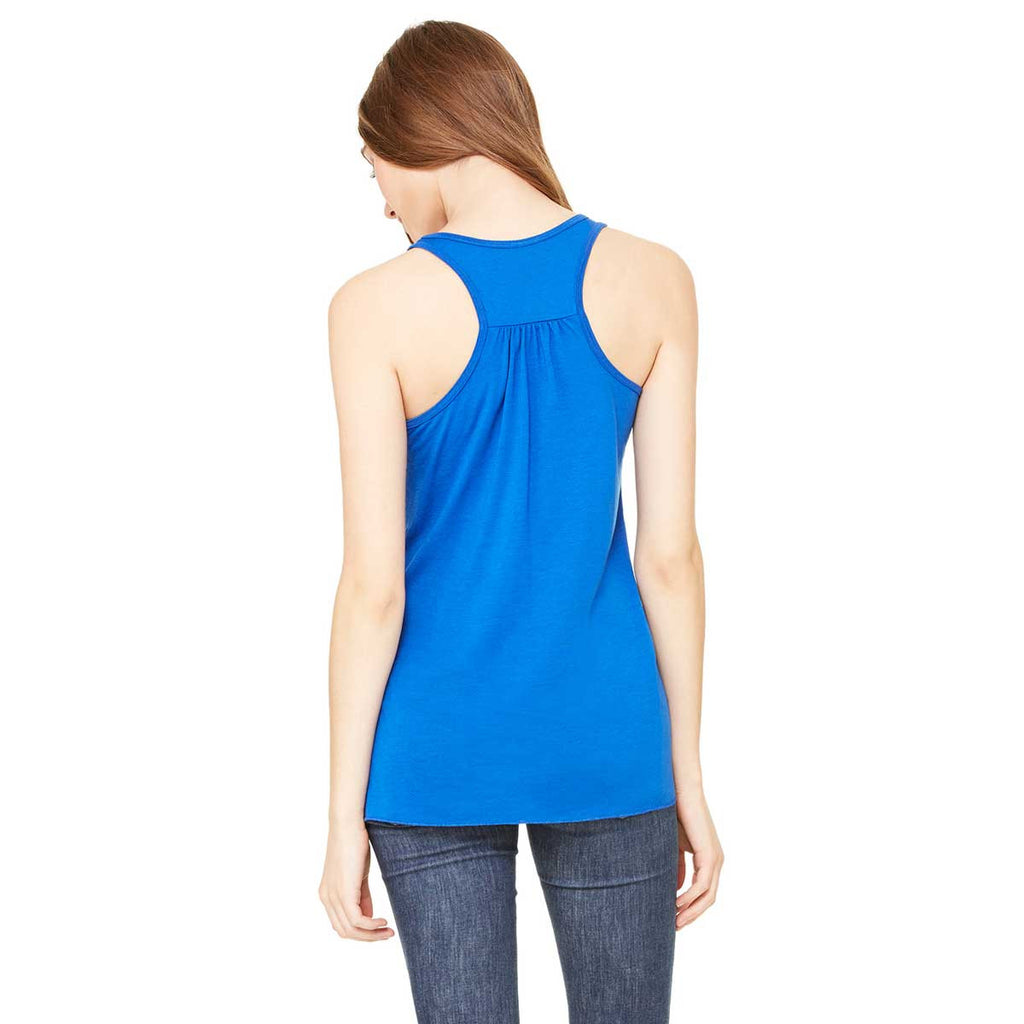 Bella + Canvas Women's True Royal Flowy Racerback Tank