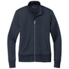 Brooks Brothers Women's Night Navy Double-Knit Full Zip