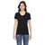 American Apparel Women's Black Poly-Cotton Short Sleeve Crewneck T-Shirt