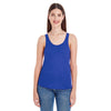 American Apparel Women's Lapis Poly-Cotton Racerback Tank