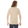 American Apparel Unisex Creme Poly-Cotton Short Sleeve Crewneck T-Shirt