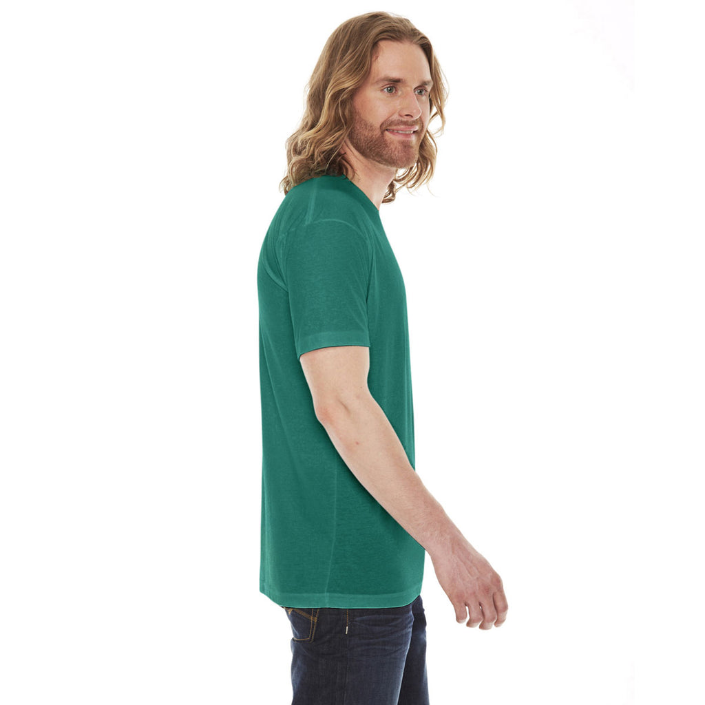 American Apparel Unisex Evergreen Poly-Cotton Short Sleeve Crewneck T-Shirt