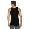 American Apparel Unisex Black Poly-Cotton Tank