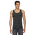 American Apparel Unisex Heather Black Poly-Cotton Tank