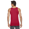 American Apparel Unisex Red Poly-Cotton Tank