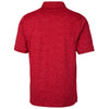 Cutter & Buck Men's Dark Cardinal Red Tall DryTec Advantage Space Dye Polo