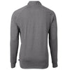 Cutter & Buck Men's Black Heather Adapt Eco Knit Heather Tall Quarter Zip