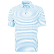 Cutter & Buck Men's Atlas Virtue Eco Pique Stripped Recycled Tall Polo