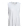 Expert Women's White Siro Raw Edge Muscle Tee