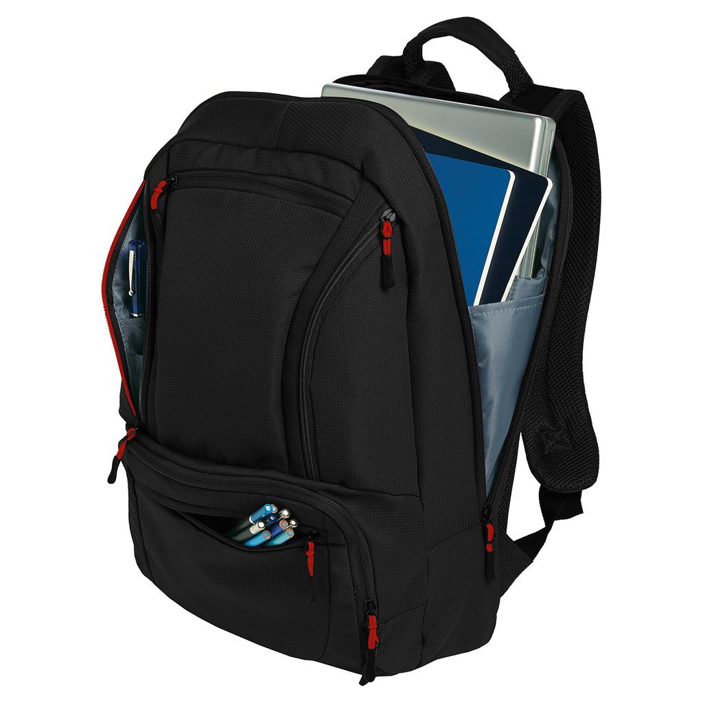 Port Authority Black Cyber Backpack