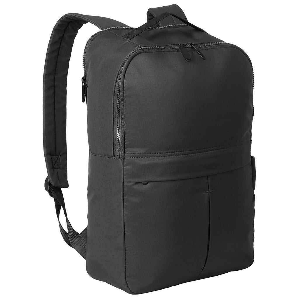 Port Authority Deep Black Matte Backpack