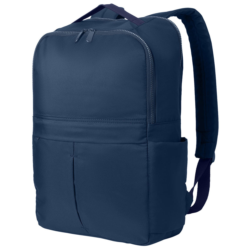 Port Authority River Blue Navy Matte Backpack