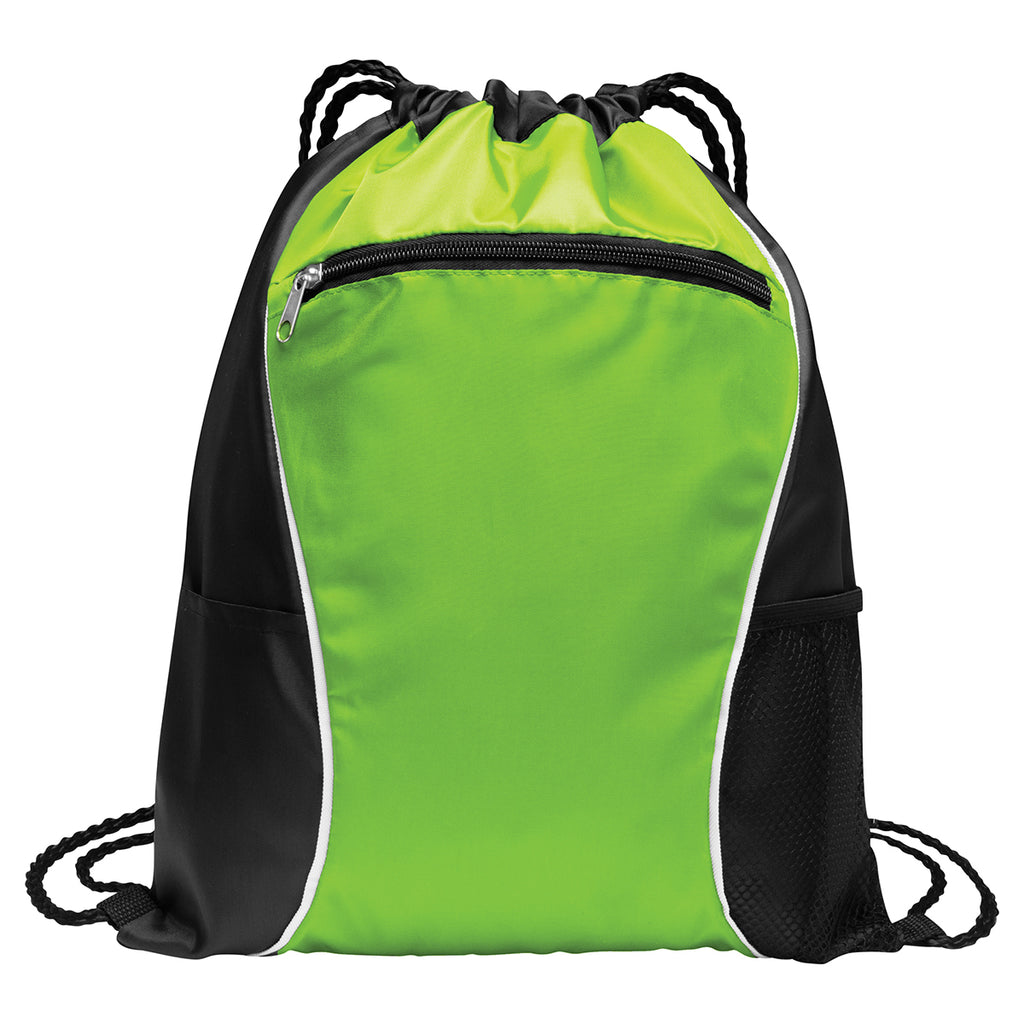 Port Authority Lime Fast Break Cinch Pack