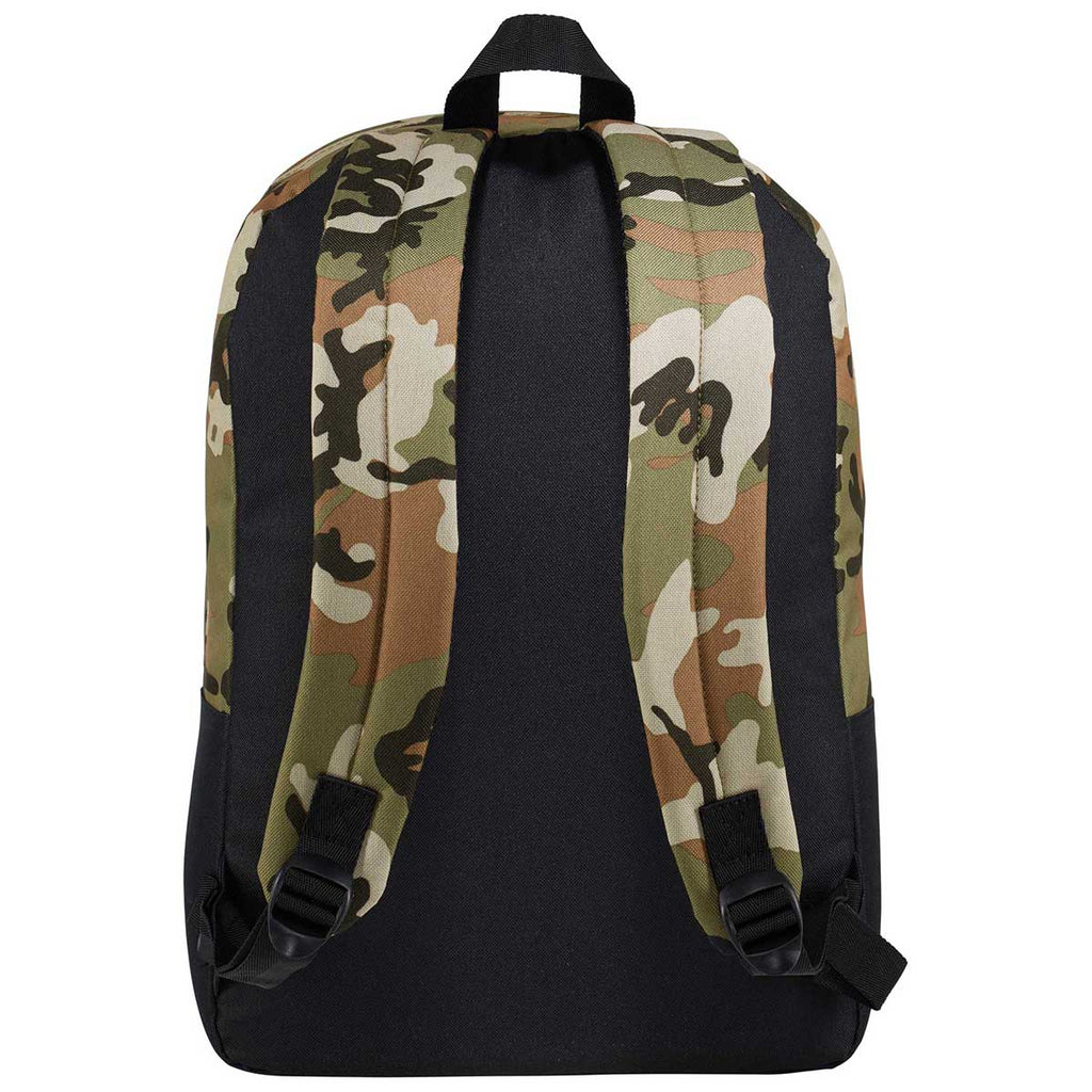 Port Authority Military Camo/Black Retro Backpack