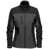 Stormtech Women's Dolphin/Black Cascades Softshell